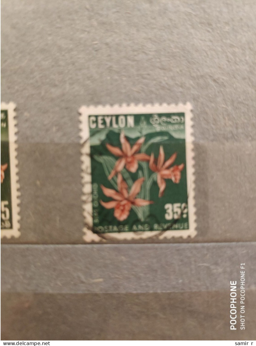 Ceylon Flowers Orhids (F82) - Gebruikt