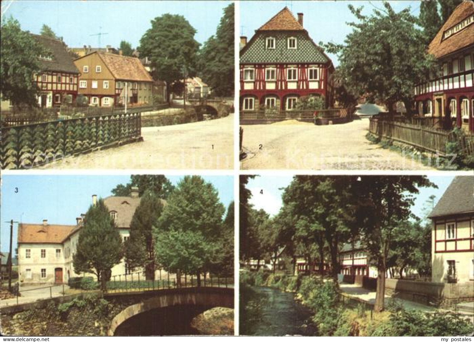 72372161 Grossschoenau Sachsen An Der Lauser Umgebindehaeuser Damastmuseum Im Ku - Grossschoenau (Sachsen)