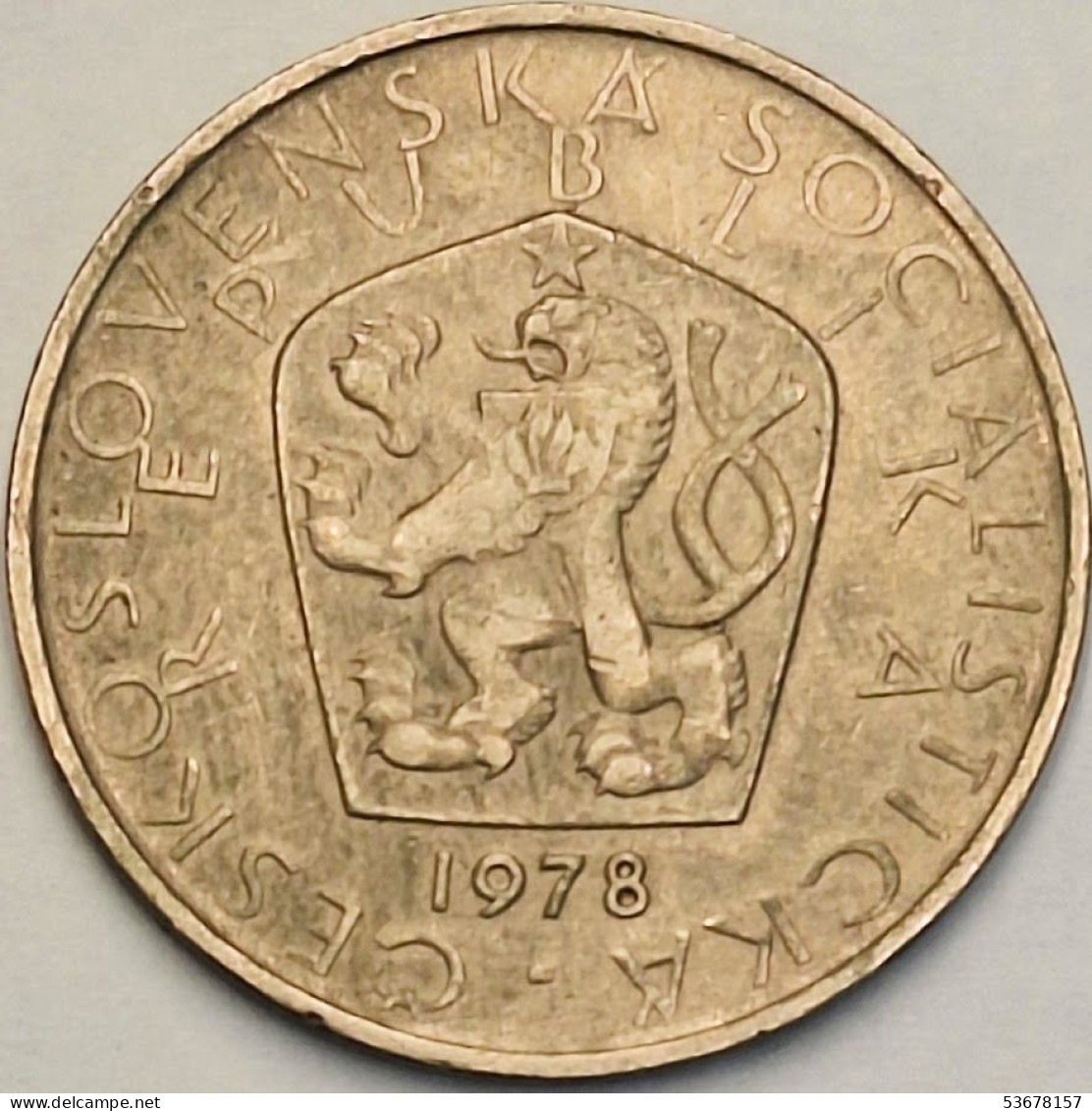 Czechoslovakia - 5 Korun 1978, KM# 60 (#3711) - Tsjechoslowakije