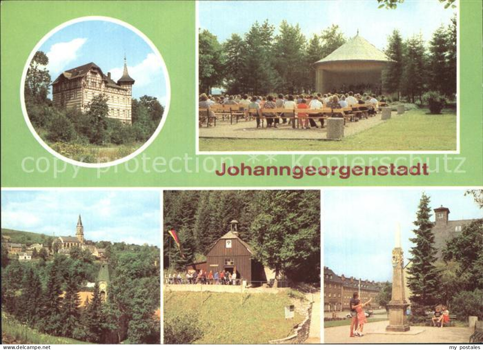 72371999 Johanngeorgenstadt HO Hotel Deutsches Haus Platz Des Bergmanns Teilansi - Johanngeorgenstadt