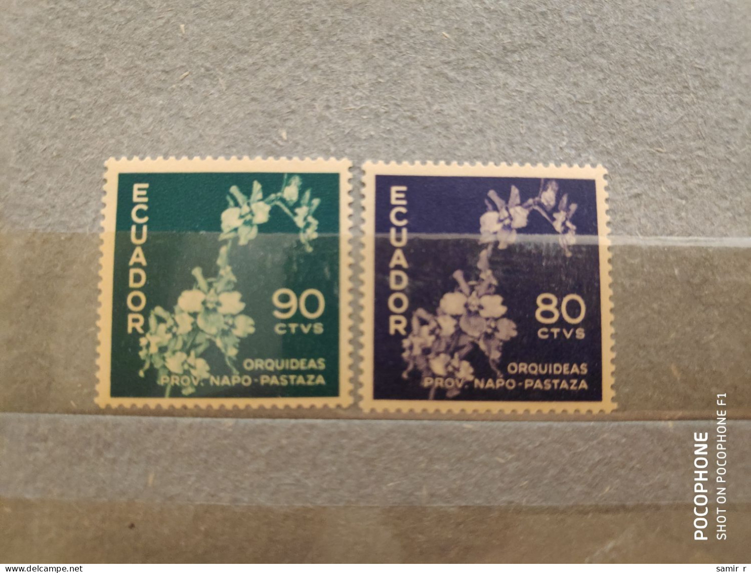 1956 Ecuador Flowers (F82) - Equateur