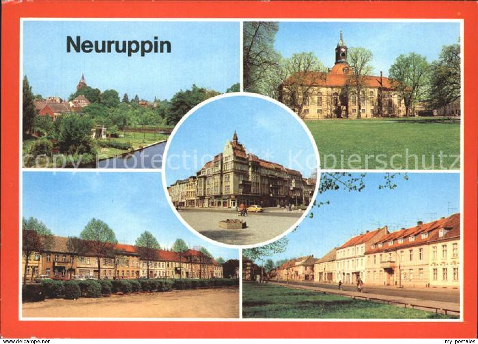 72371438 Neuruppin Alt Ruppin Pfarrkirche Ernst Thaelmann Platz Karl Marx Strass - Neuruppin