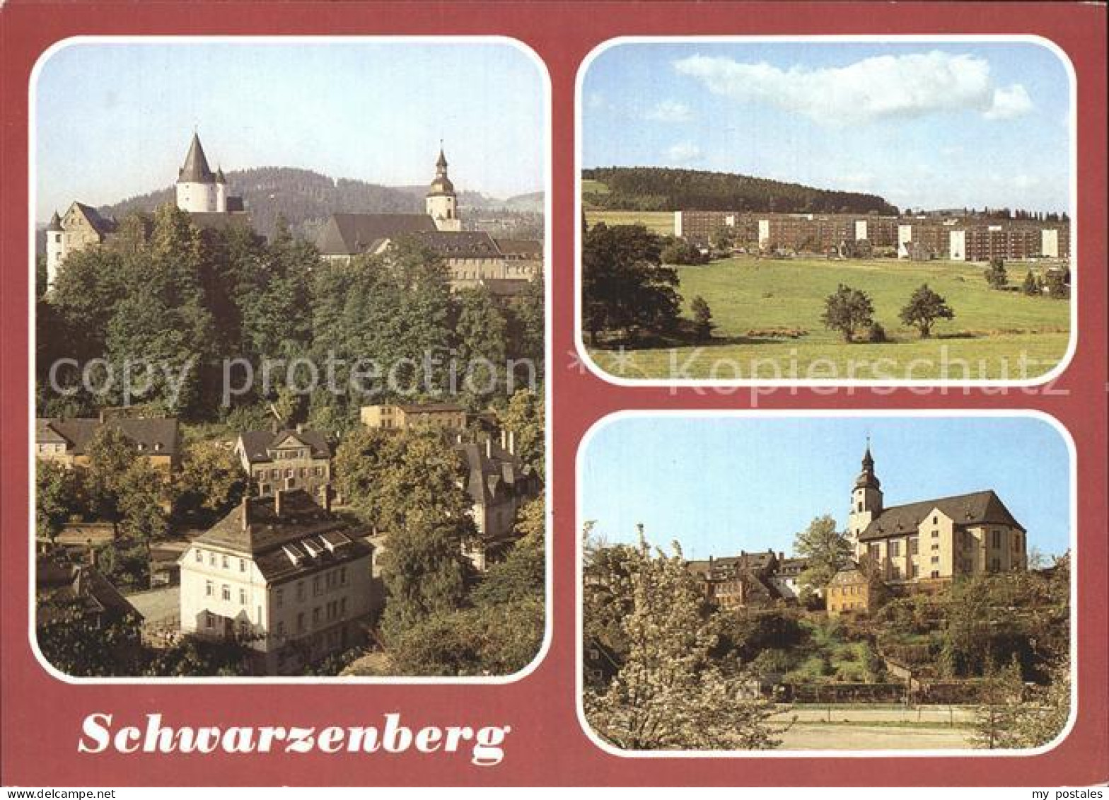 72371429 Schwarzenberg Erzgebirge Blick Vom Ottenstein Neubaugebiet Wilhelm Piec - Schwarzenberg (Erzgeb.)