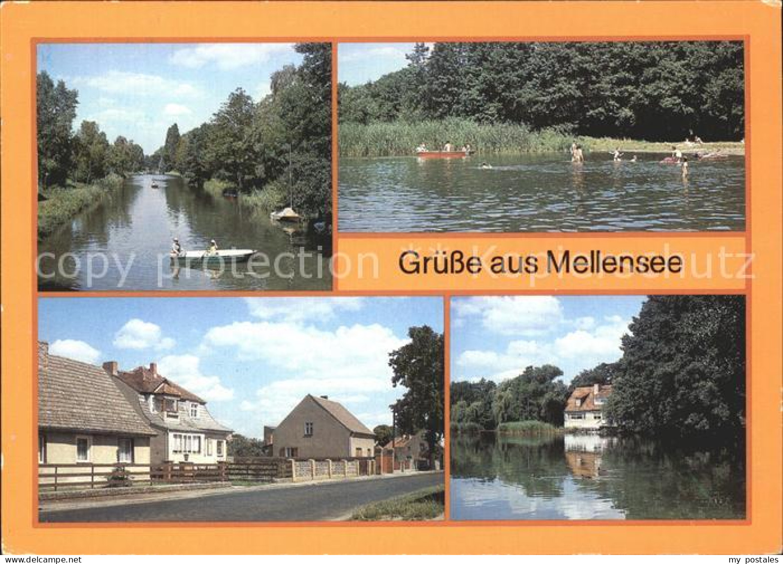 72371390 Mellensee Nottekanal Schleuse Strandbad Dorfstrasse Gaststaette Seesche - Sperenberg