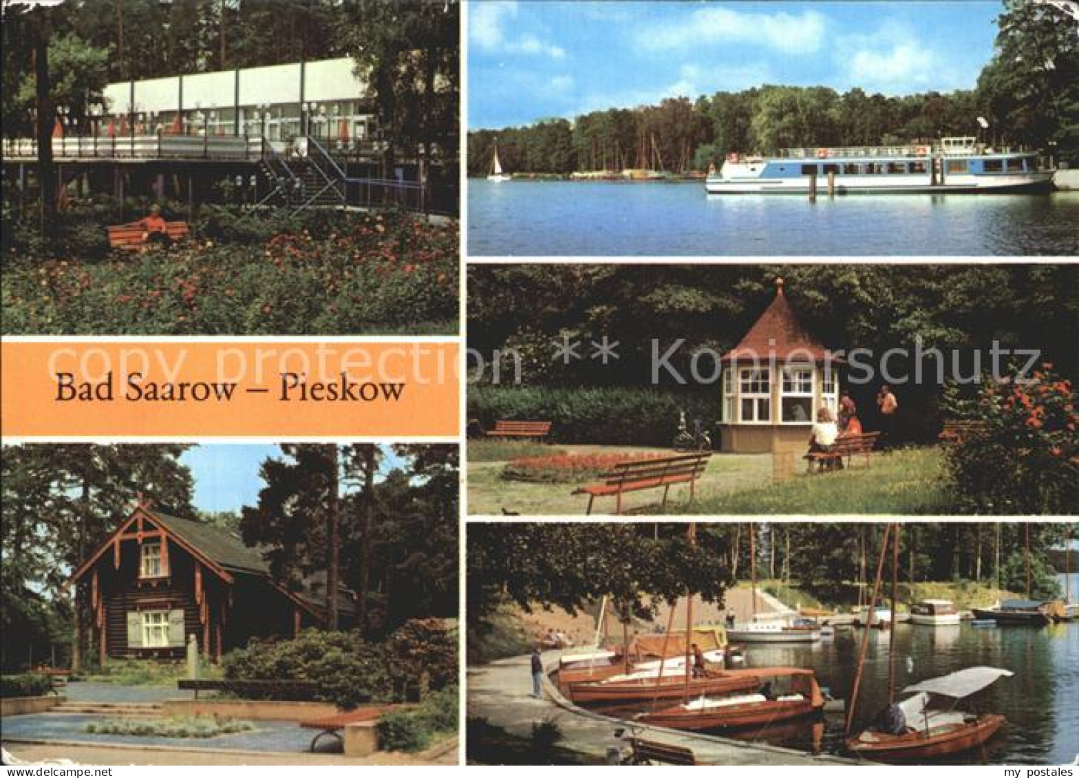 72370910 Bad Saarow-Pieskow Schiff Bootanlegestelle Bad Saarow-Pieskow - Bad Saarow