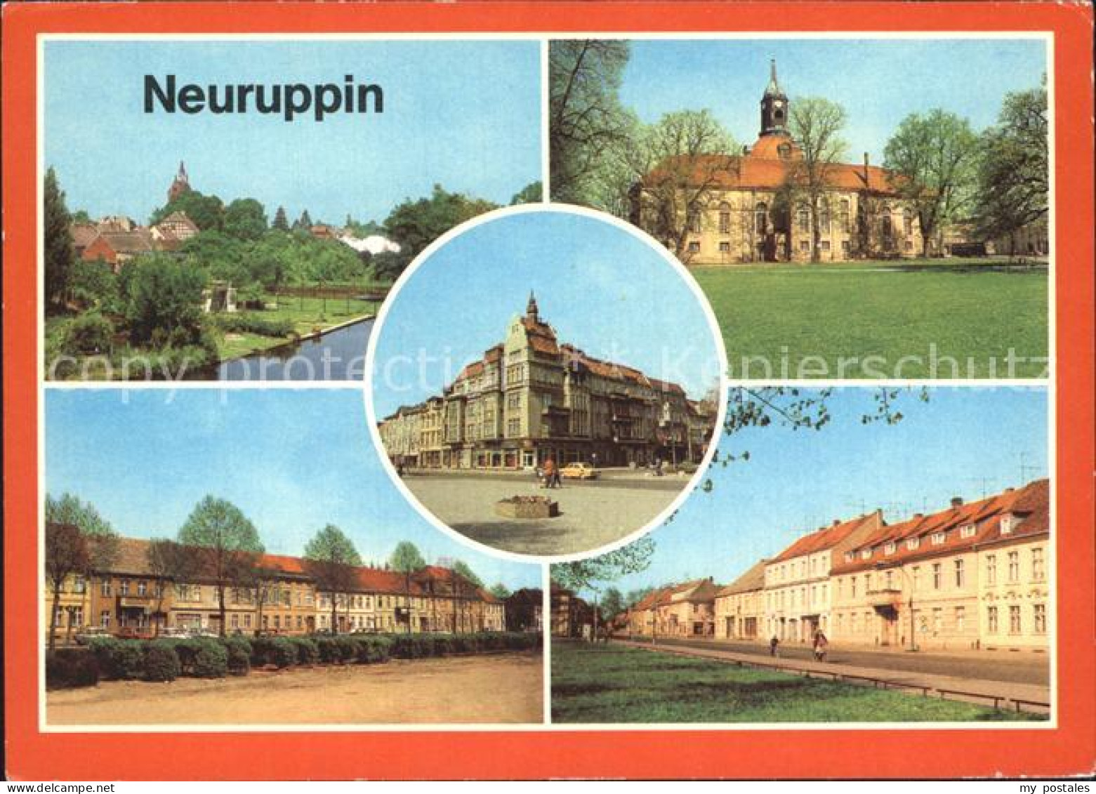 72369969 Neuruppin Alt Ruppin Pfarrkirche Ernst Thaelmann Platz Karl Marx Strass - Neuruppin