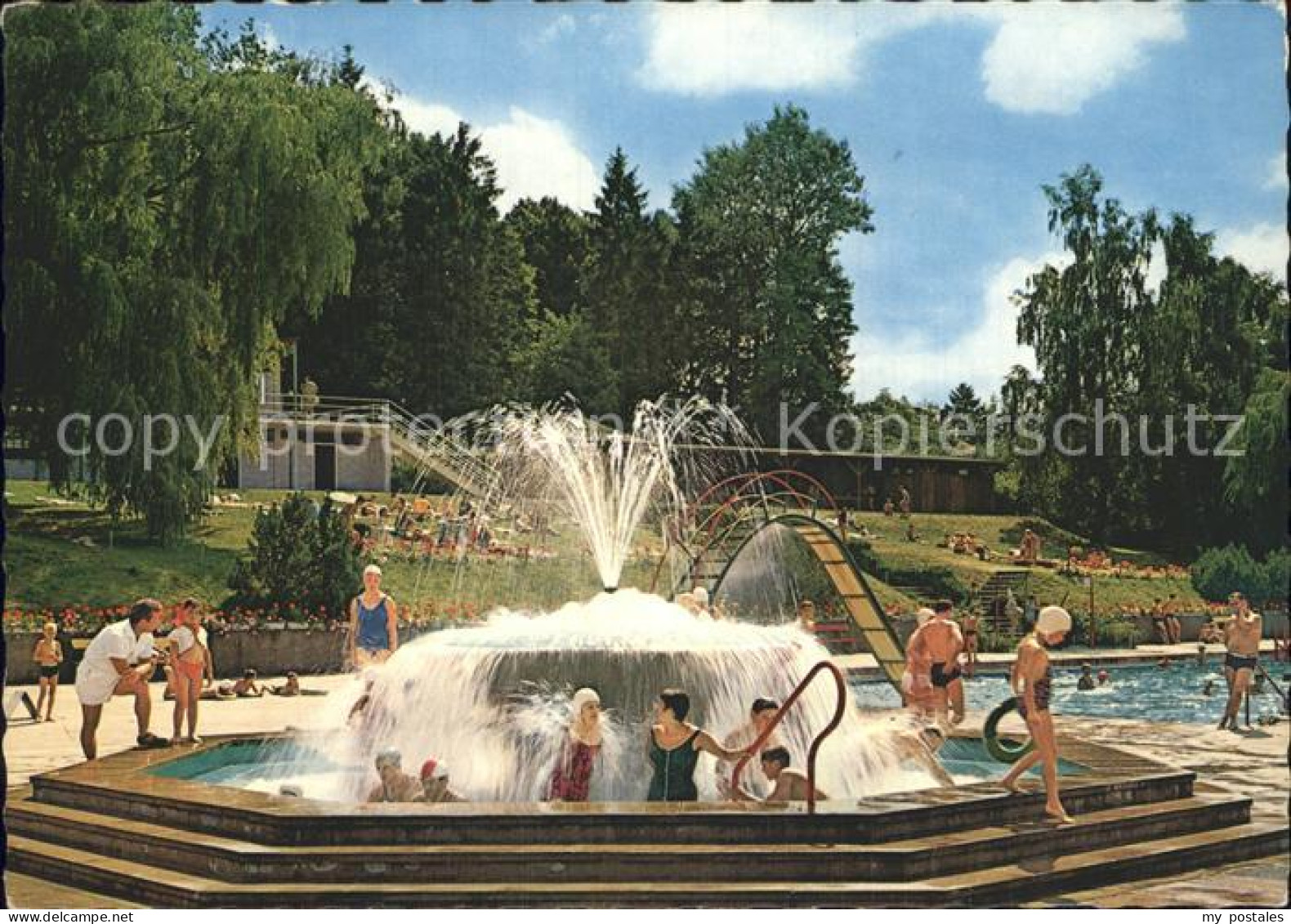 72369857 Bad Rappenau Sprudel Massagebrunnen Im Sole Freischwimmbad Bad Rappenau - Bad Rappenau