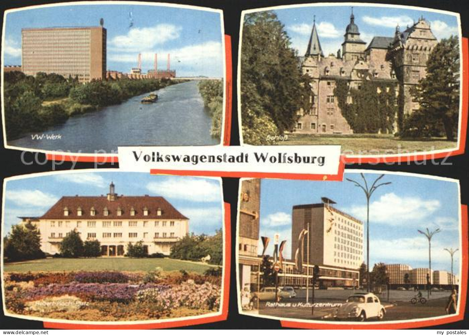 72369826 Wolfsburg VW Werk Schloss Robert Koch Platz Rathaus Kulturzentrum Wolfs - Wolfsburg