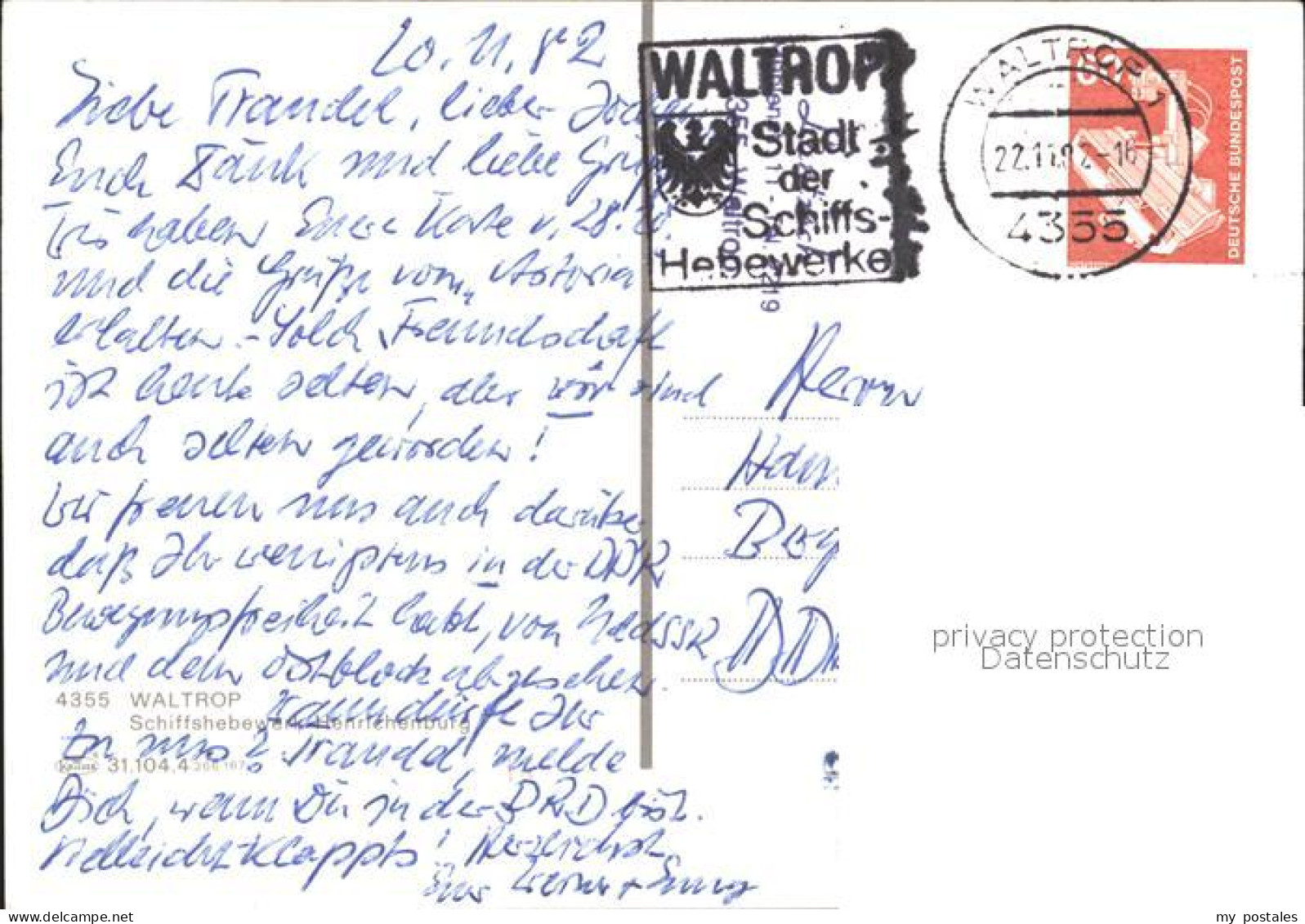 72369805 Waltrop Schiffshebewerk Henrichenburg Waltrop - Waltrop