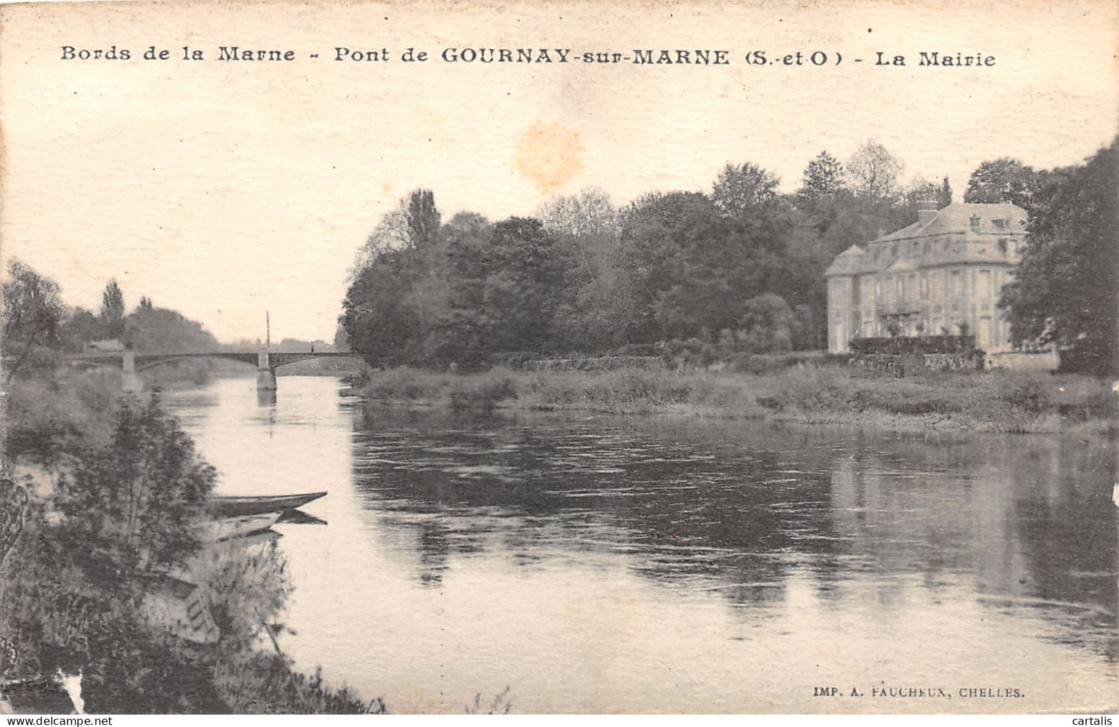 93-GOURNAY SUR MARNE-N°4033-H/0141 - Gournay Sur Marne