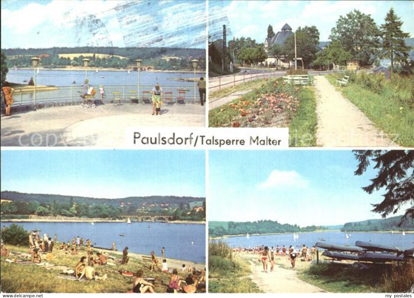 72369703 Paulsdorf Dippoldiswalde Stausee Gaststaette Seeblick Strandbad Camping - Dippoldiswalde