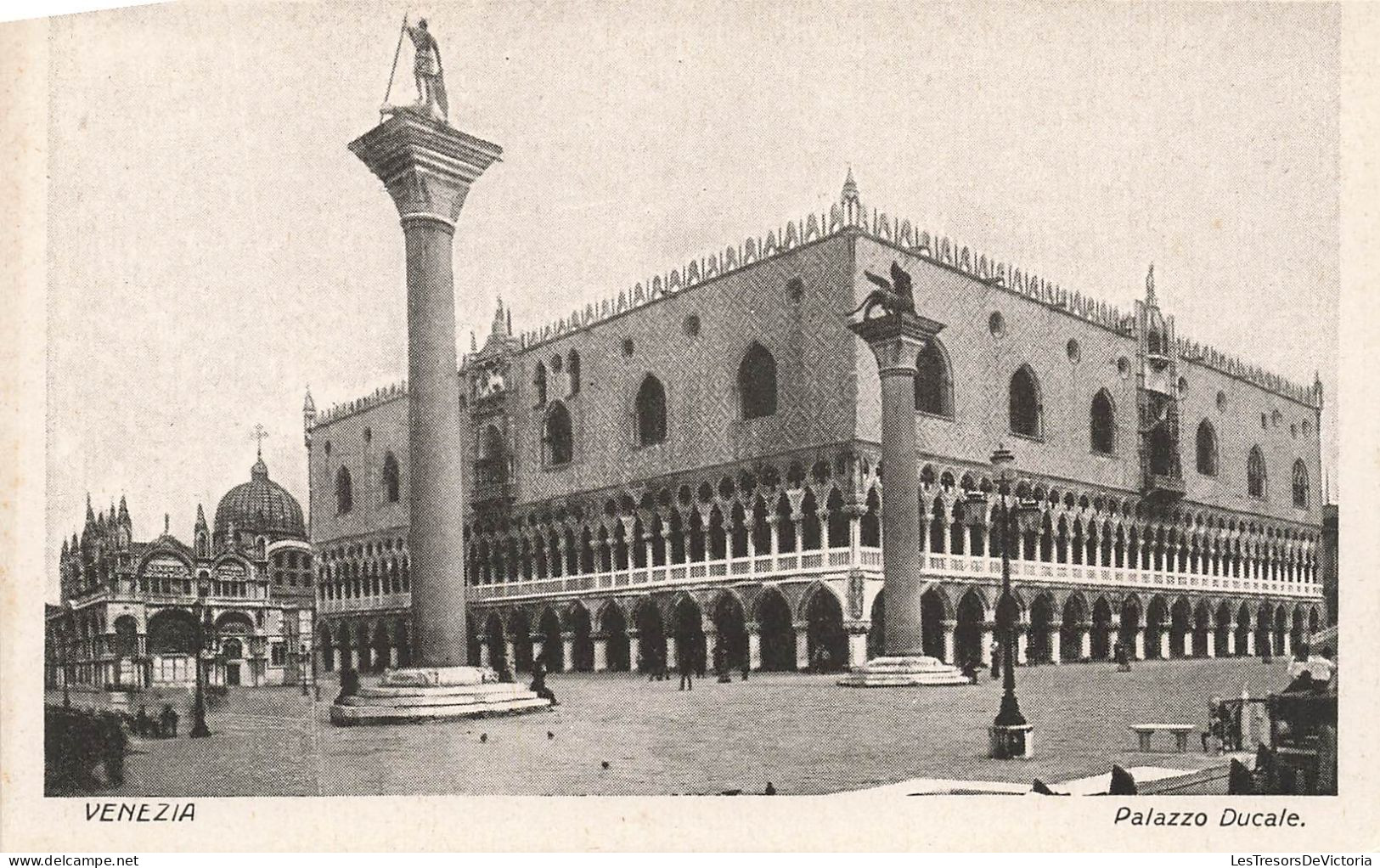 ITALIE - Venezia - Palazzo Ducale - Vue Générale Du Palais - Vue De L'extérieur - Carte Postale Ancienne - Venezia (Venedig)