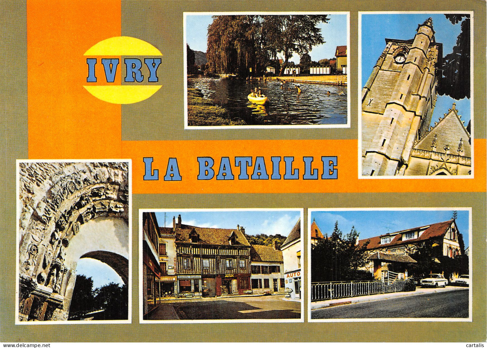 27-IVRY LA BATAILLE-N°4267-D/0271 - Ivry-la-Bataille