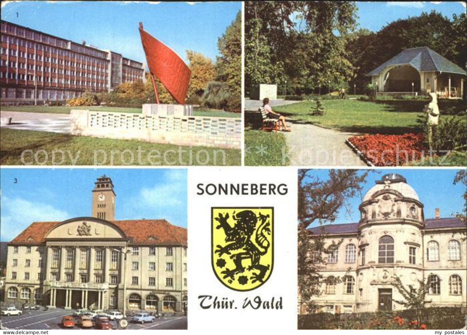 72369212 Sonneberg Thueringen Ehrenmal An Der Karl Marx Strasse Stadtpark Rathau - Sonneberg