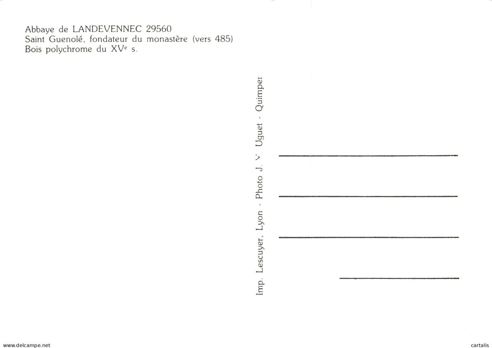 29-LANDEVENNEC-N°4269-B/0205 - Landévennec