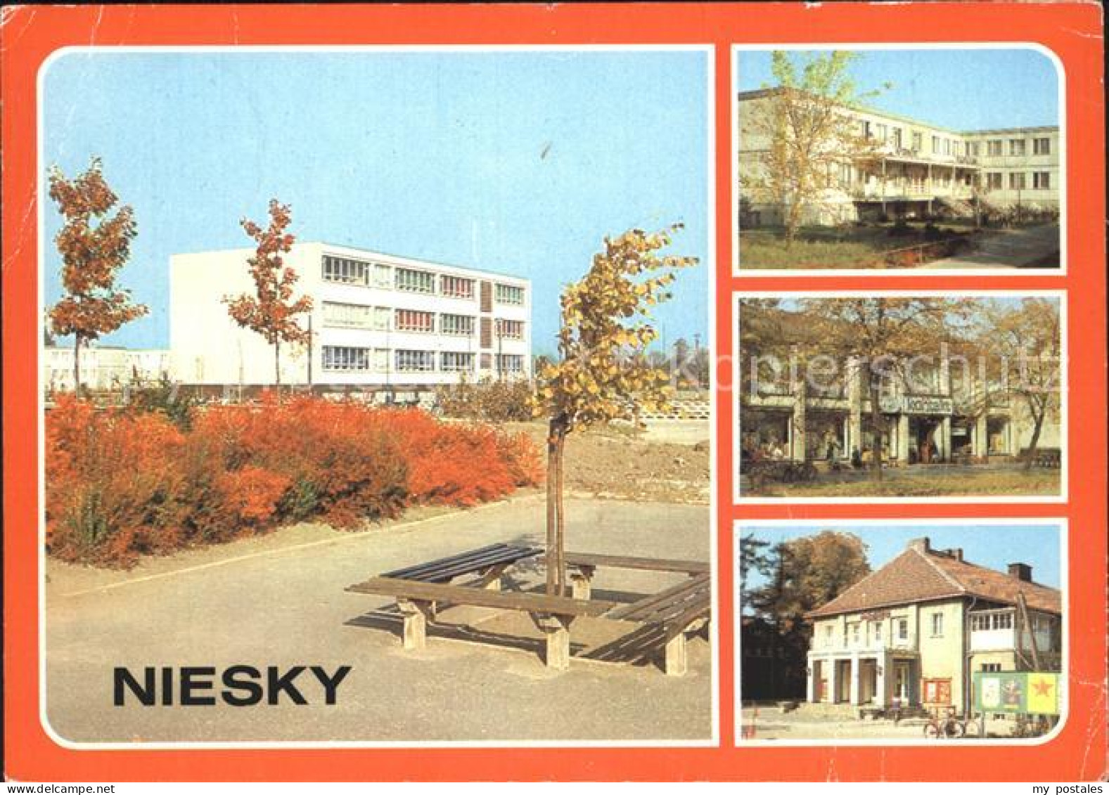 72369140 Niesky Erweiterte Oberschule Apotheke Und Kreispoliklinik Kaufhaus Nies - Niesky