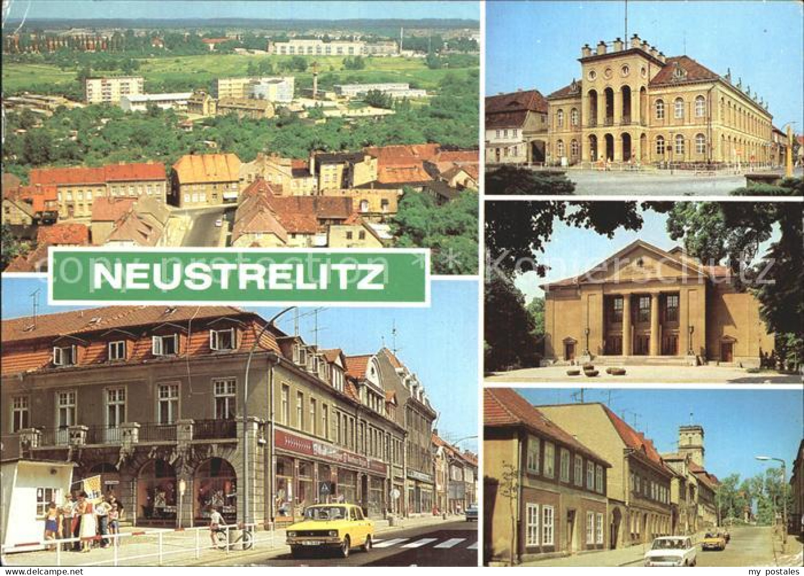 72369137 Neustrelitz Wilhelm Piek Platz Rathaus Friedrich Wolf Theater Neustreli - Neustrelitz