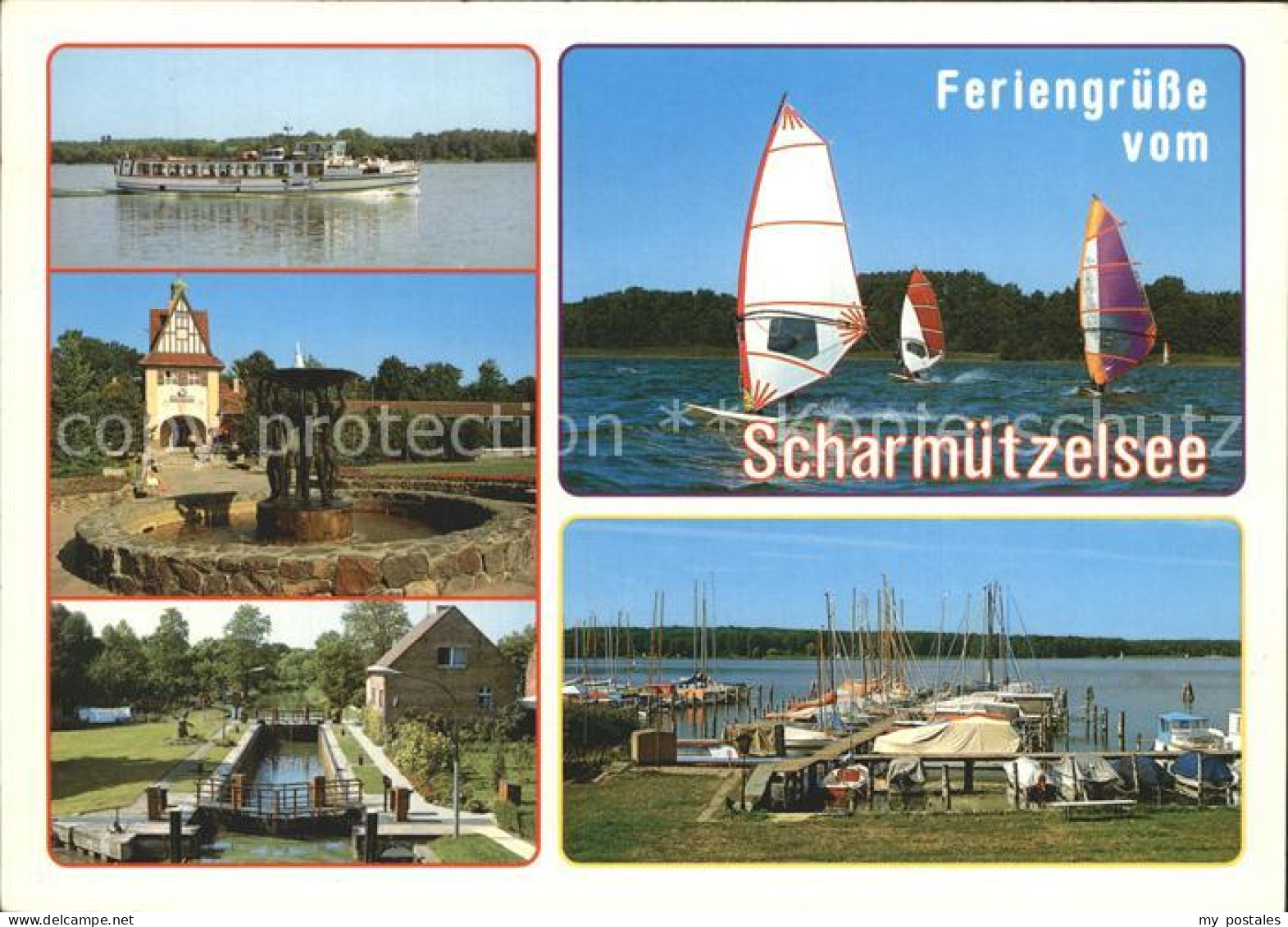 72368813 Scharmuetzelsee Passagierschiff Surfer Bad Saarow Pieskow Bahnhof Schle - Bad Saarow