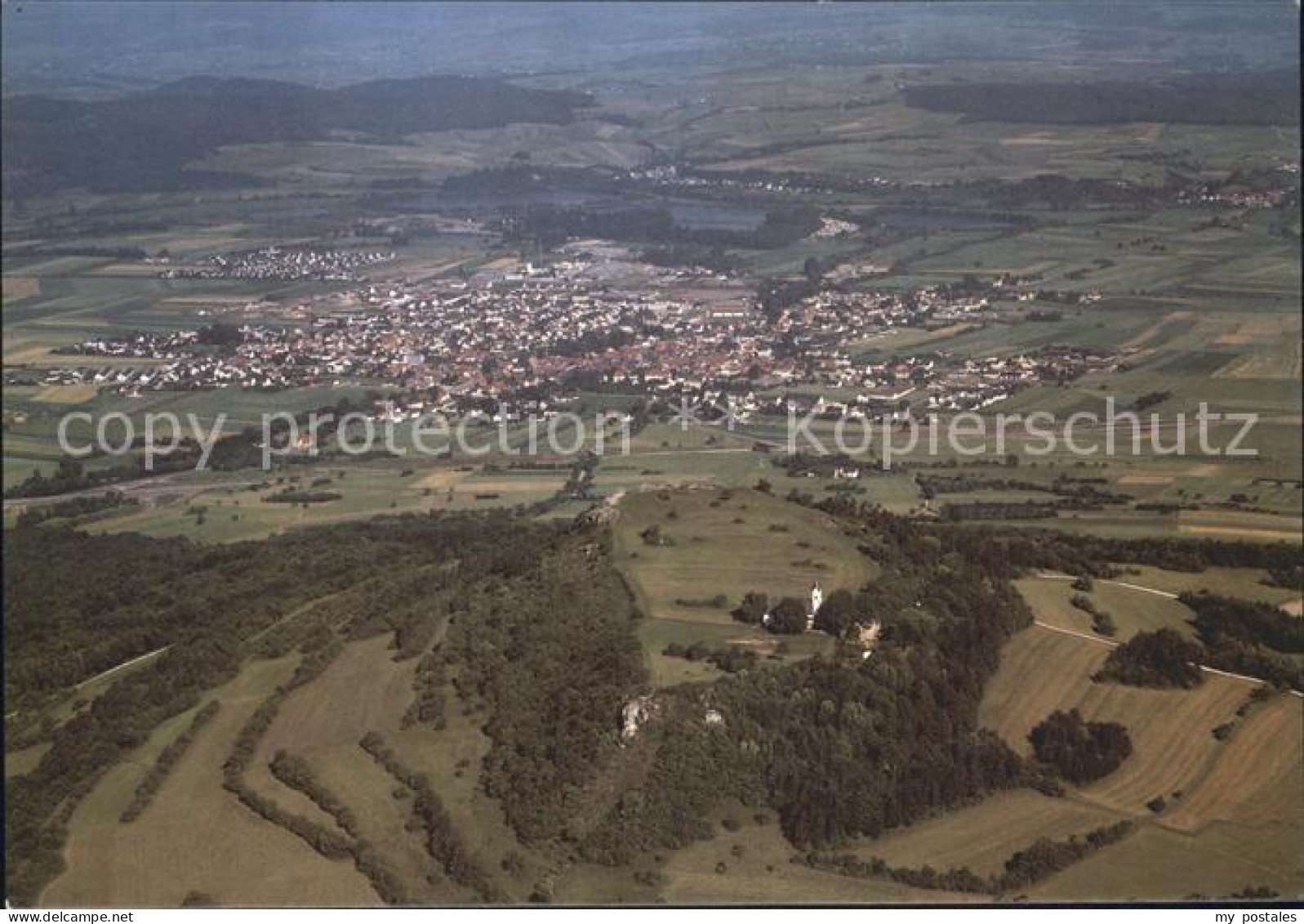 72368758 Staffelberg Fliegeraufnahme Staffelstein Wallfahrtskapelle Adelgundis   - Staffelstein