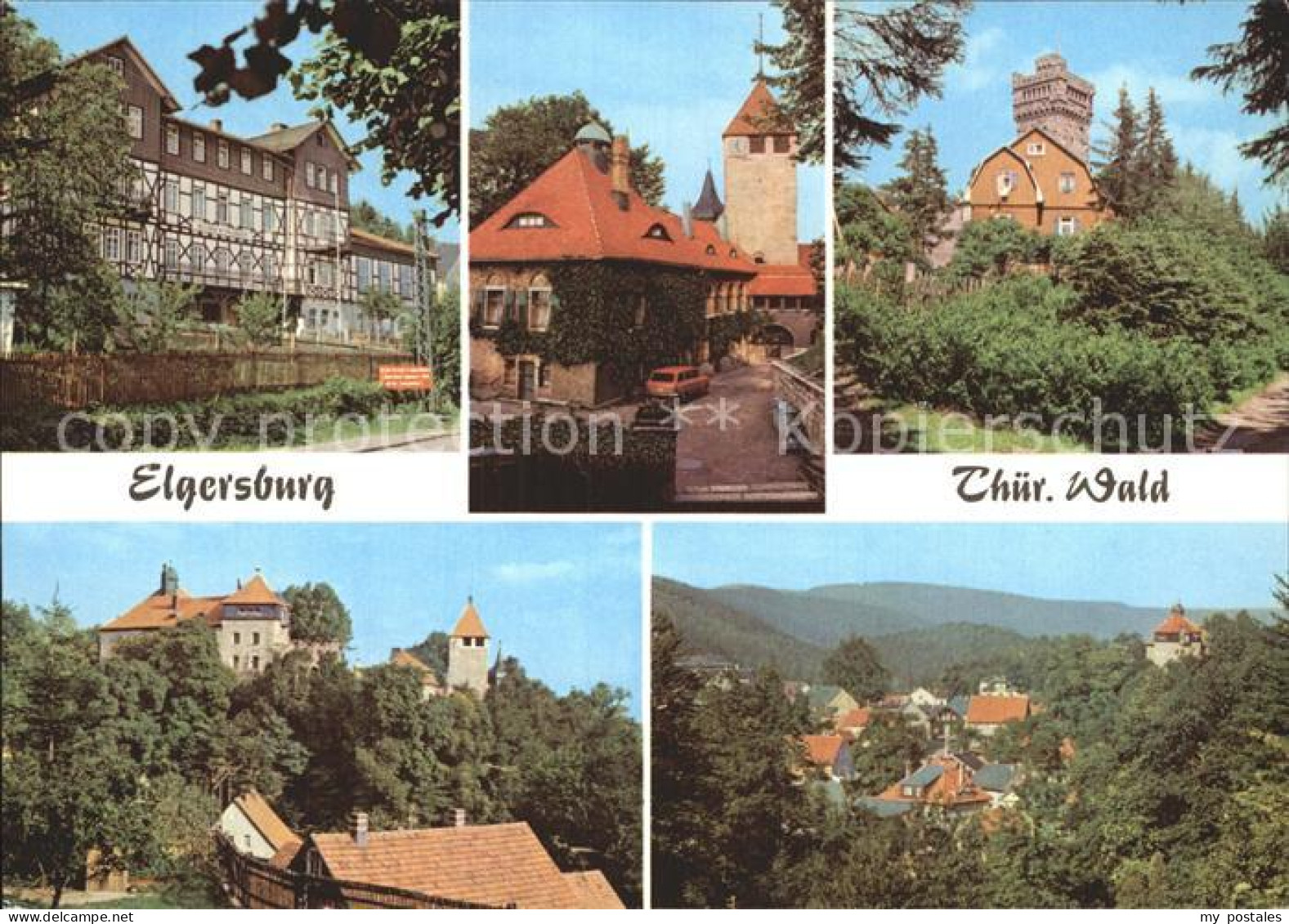 72368641 Elgersburg Reichsbahn-Erholungsheim Schloss Elgersburg Hohe Warte  Elge - Elgersburg