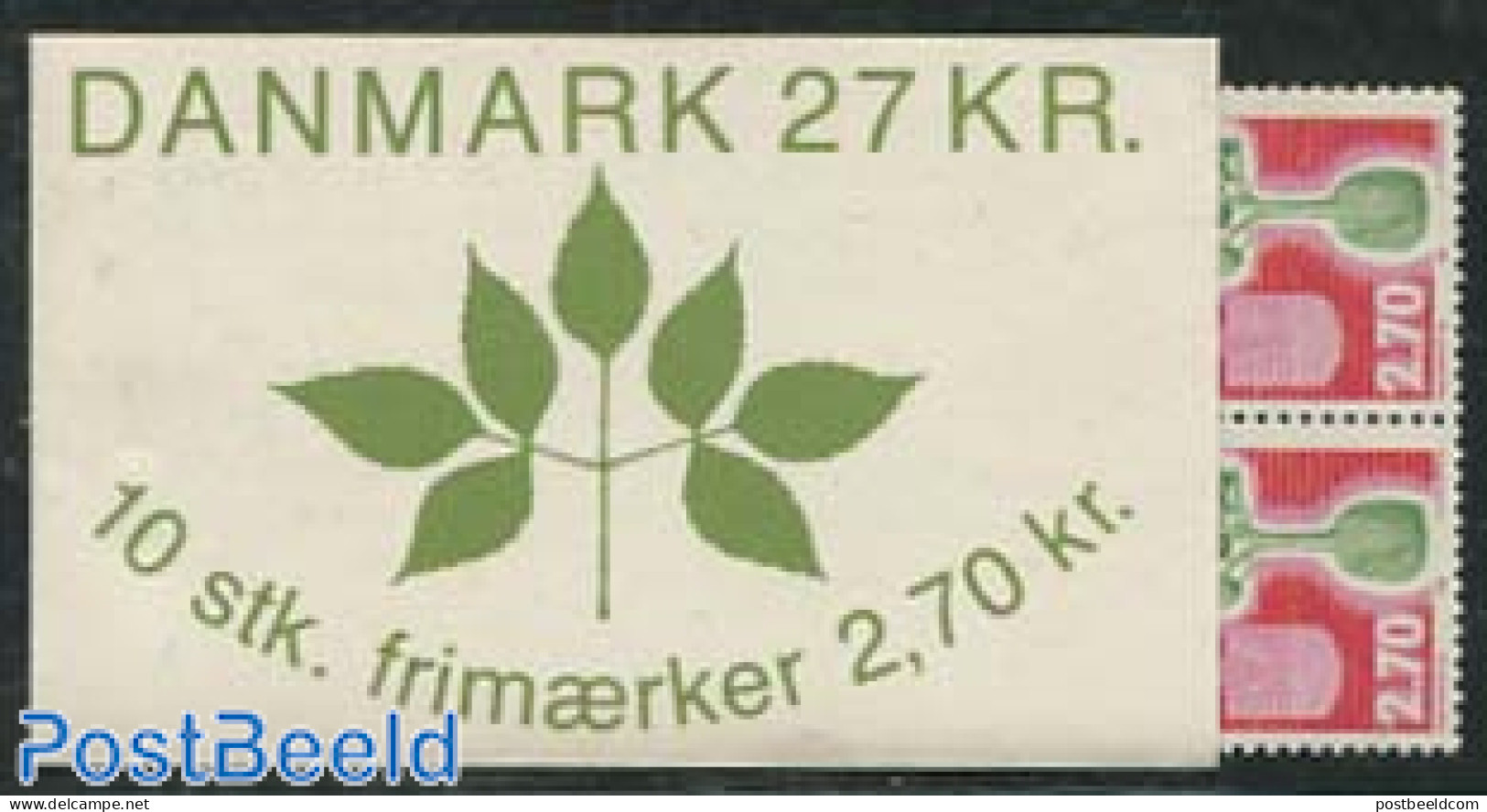 Denmark 1984 Plant A Tree Booklet, Mint NH, Nature - Trees & Forests - Stamp Booklets - Unused Stamps