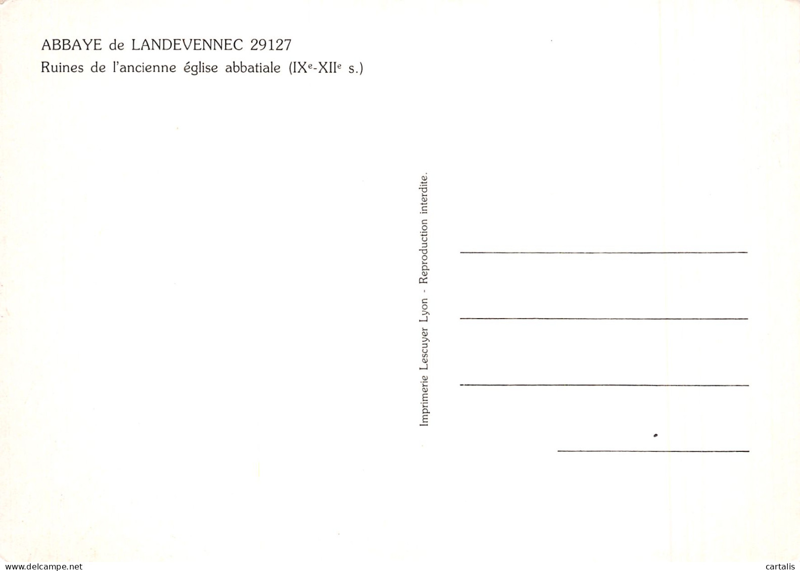 29-LANDEVENNEC-N°4275-D/0043 - Landévennec