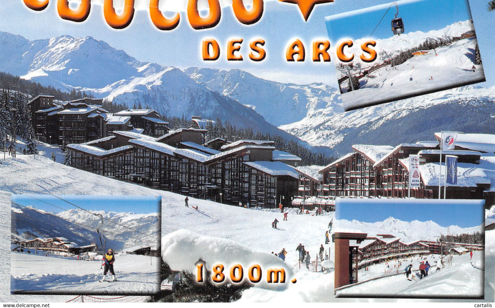 73-LES ARCS 1800-N°4276-C/0097 - Les Arcs