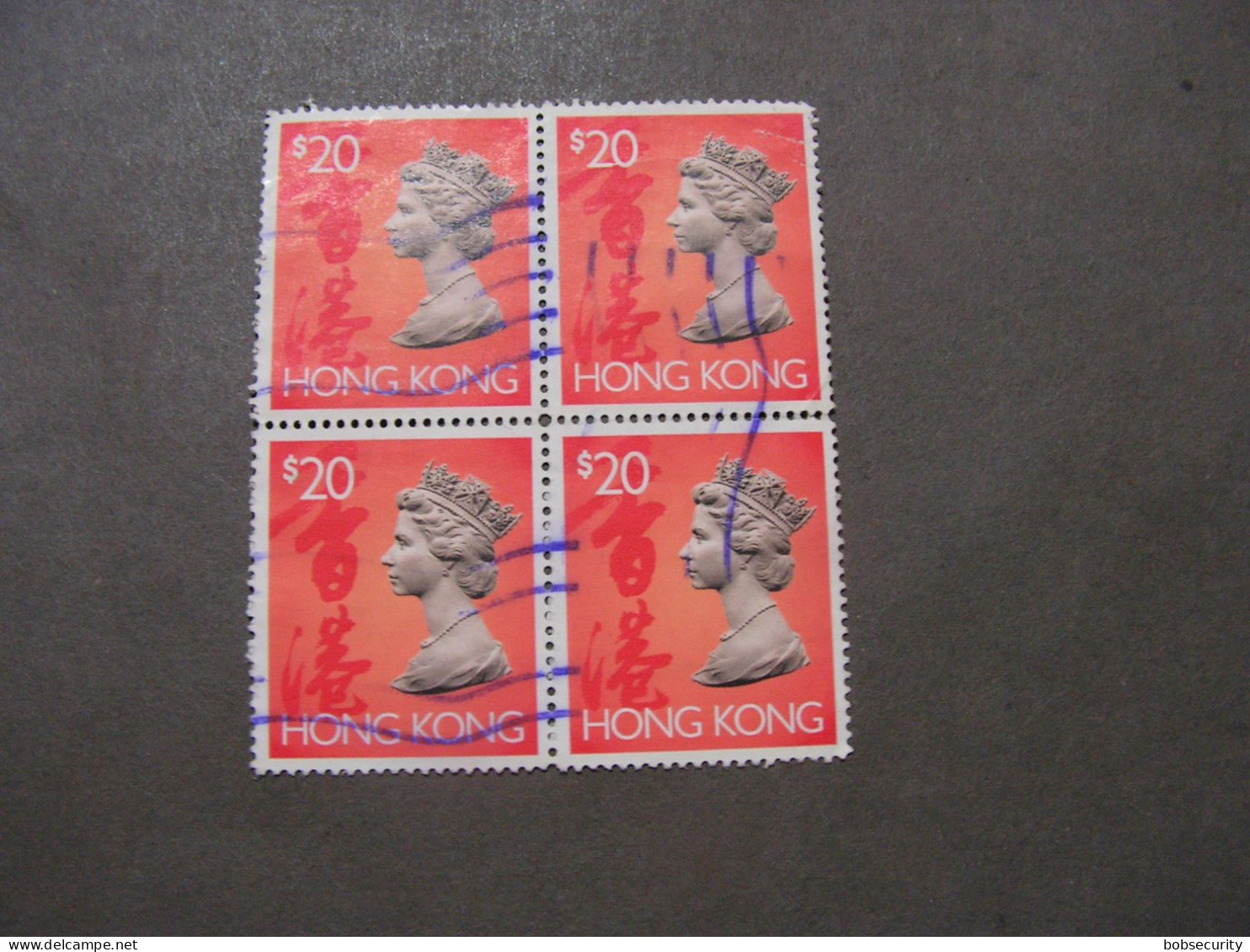 HK Block - Used Stamps