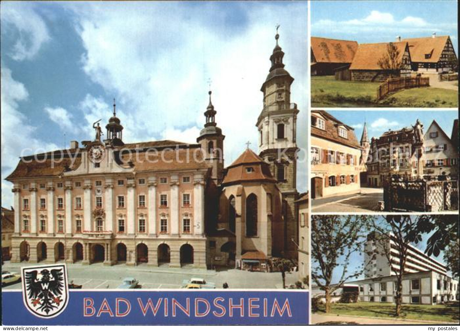 72367761 Bad Windsheim Kirche Brunnen Gebaeude  Bad Windsheim - Bad Windsheim