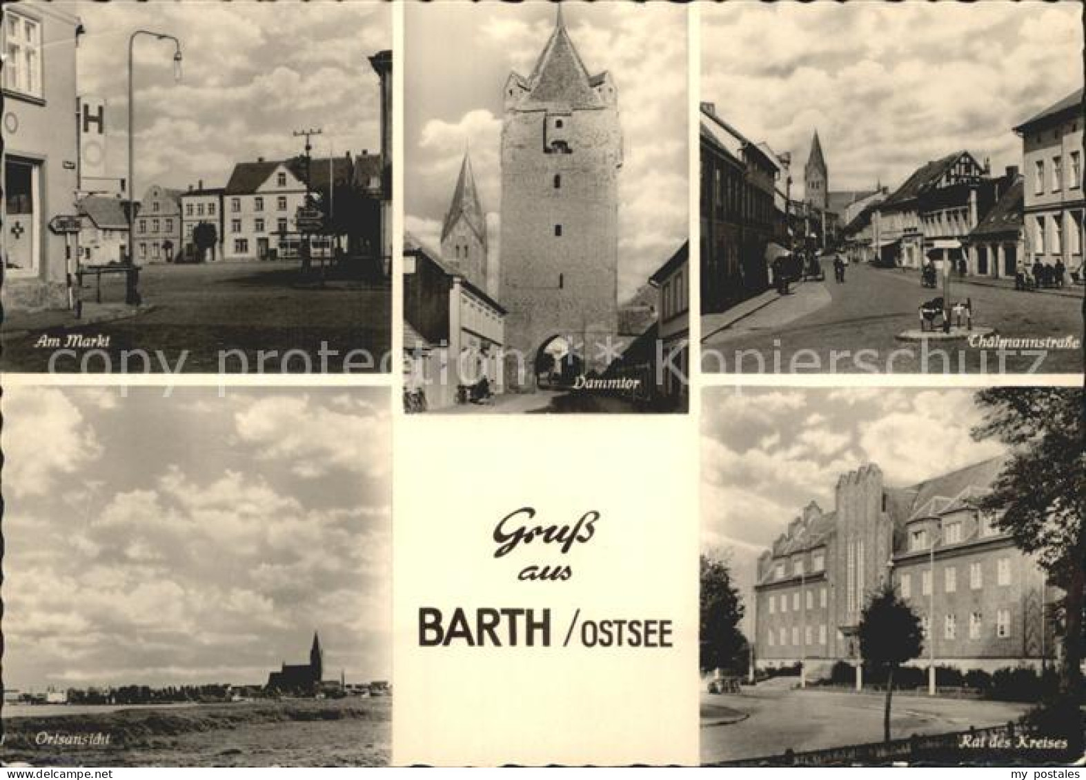 72367630 Barth Markt Rat Des Kreises Thaelmannstrasse Dammtor Barth - Barth