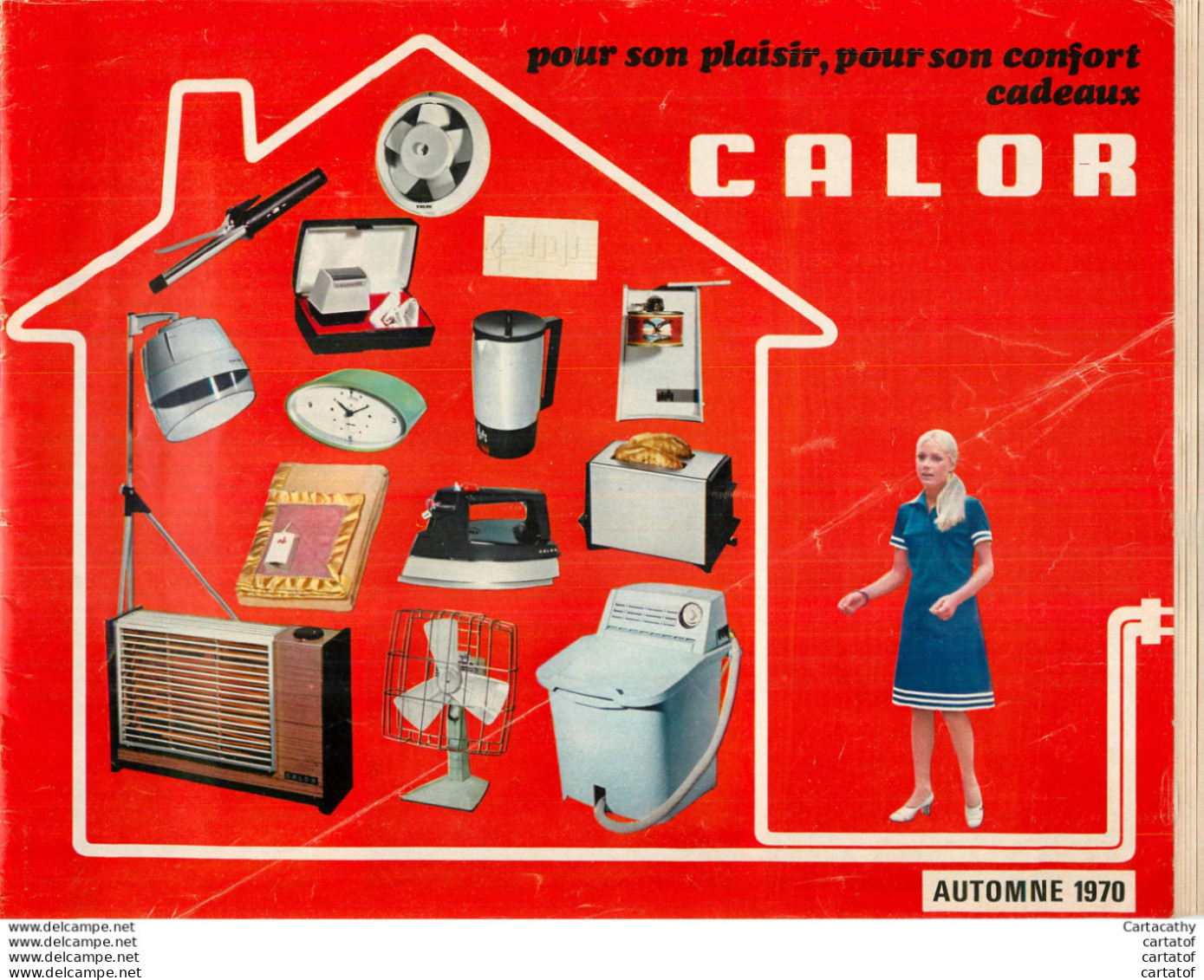 Catalogue  CALOR Automne 1970 . - Publicités