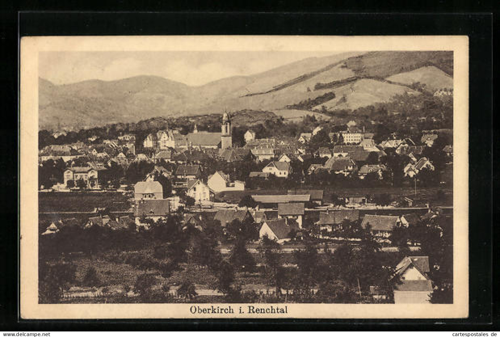 AK Oberkirch I. Renchtal, Blick Auf Den Ort  - Oberkirch