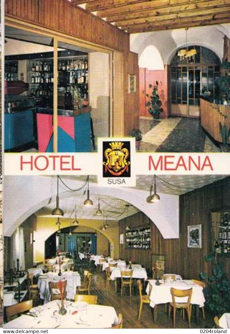 Carte Italie  -  Piemonte - Susa - Hotel Ristorante  " Meana "   : Achat Immédiat - Cafes, Hotels & Restaurants