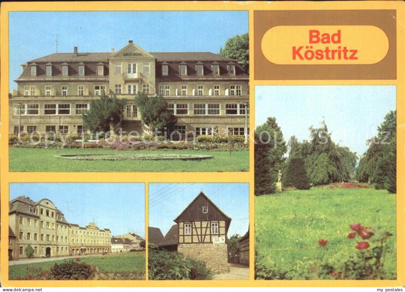 72326086 Bad Koestritz Sanatorium Thaelmann Str HOG Frosch Schlosspark Bad Koest - Bad Köstritz