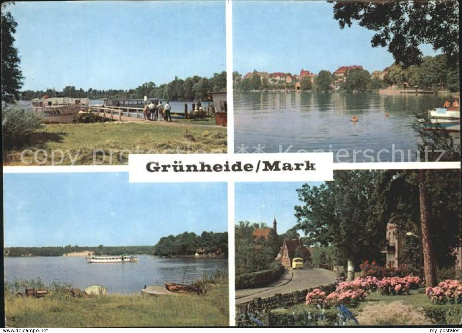 72326068 Gruenheide Mark Altbuchhorst Anlegestelle Am Peetzsee Fangschleuse Werl - Grünheide