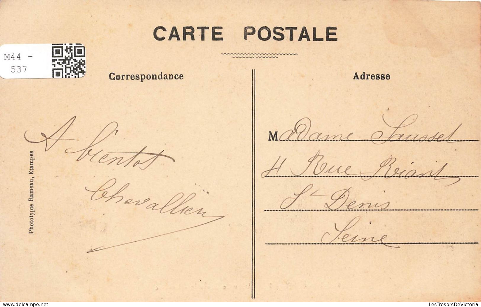 FRANCE - Etrechy - Vue Sur Le Château De Gravelle - La Cascade - Vue Générale - Carte Postale Ancienne - Etrechy