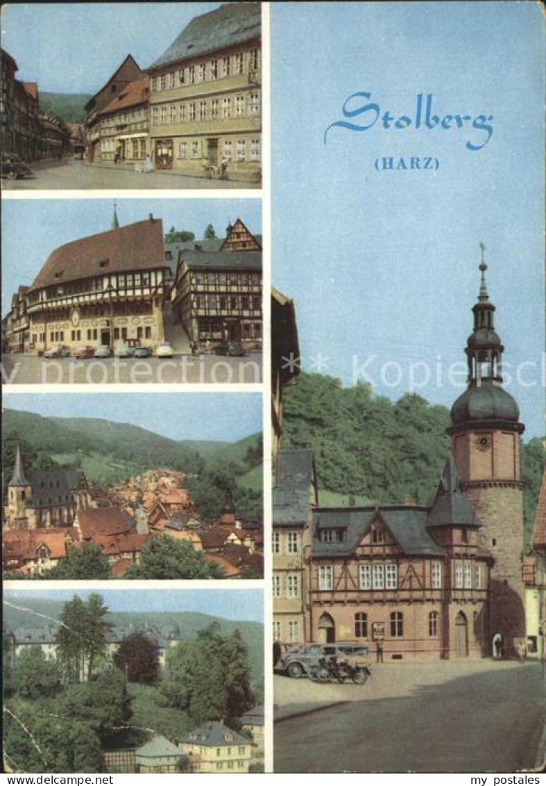 72325079 Stolberg Harz Orts Und Teilansichten Kirche Stolberg - Stolberg (Harz)