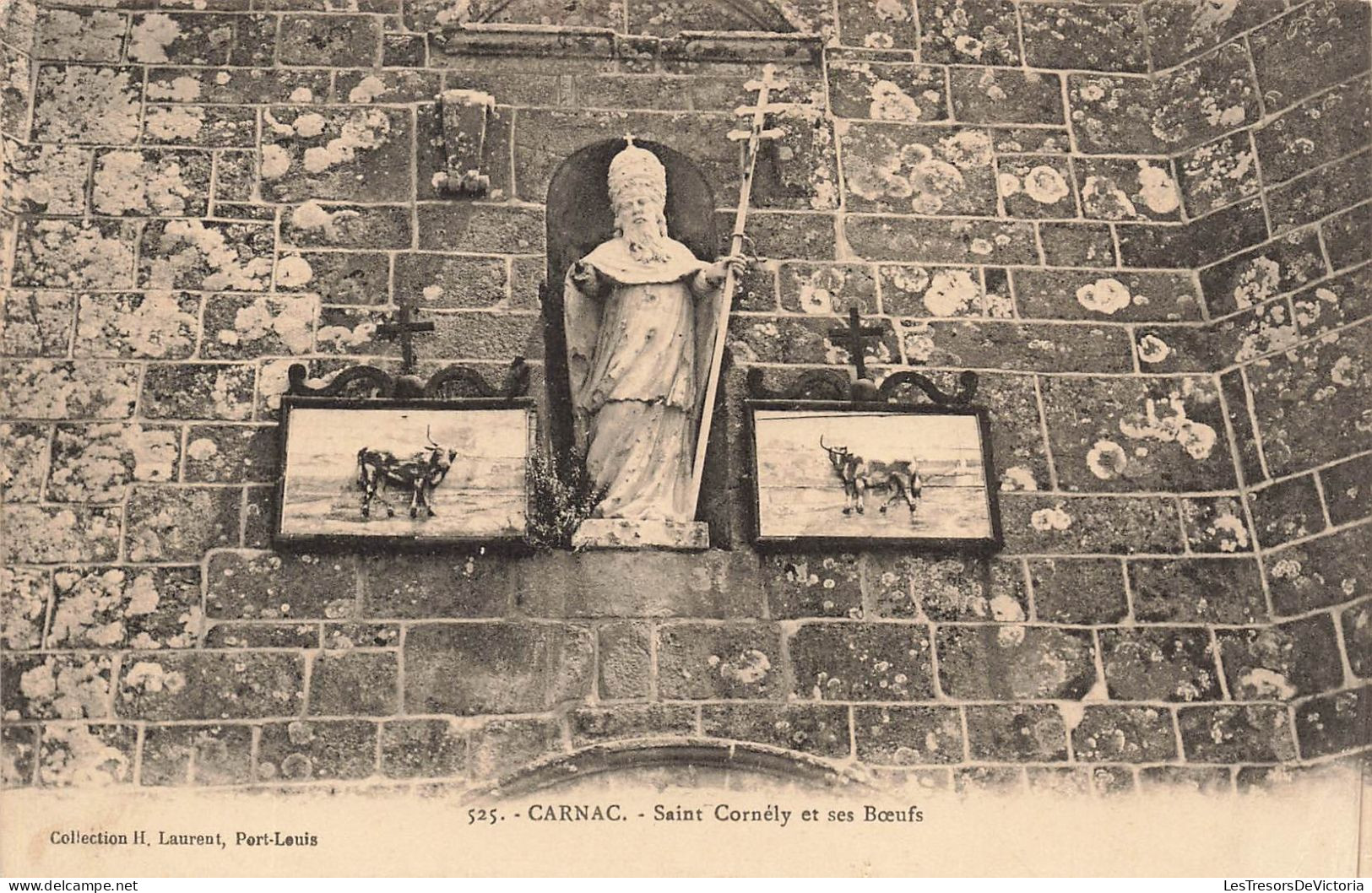 FRANCE - Carnac - Saint Cornély Et Ses Boeufs - Carte Postale Ancienne - Carnac