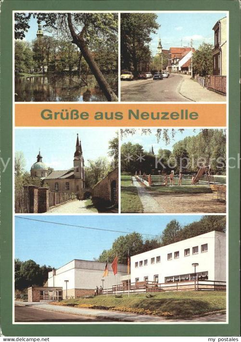 72324707 Neuzelle Klosterteich Frankfurter-Strasse Kirche Kreikulturhaus Neuzell - Neuzelle