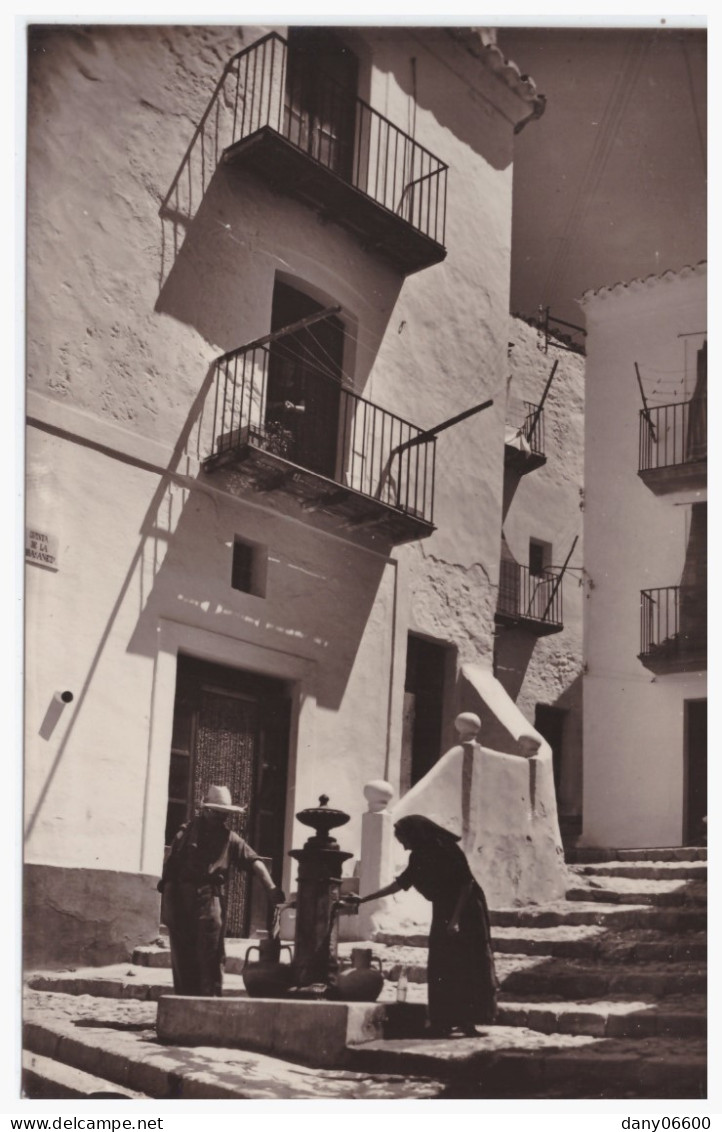 IBIZA - Callejon Y Fuente La Drasaneta  (carte Photo Animée) - Ibiza