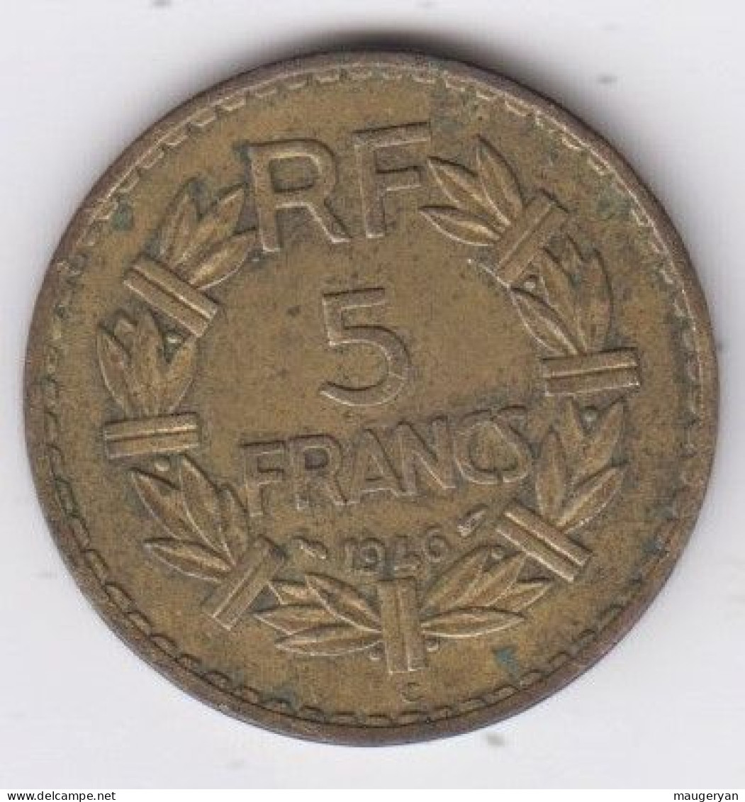 France - 5 Francs  1946C - 5 Francs