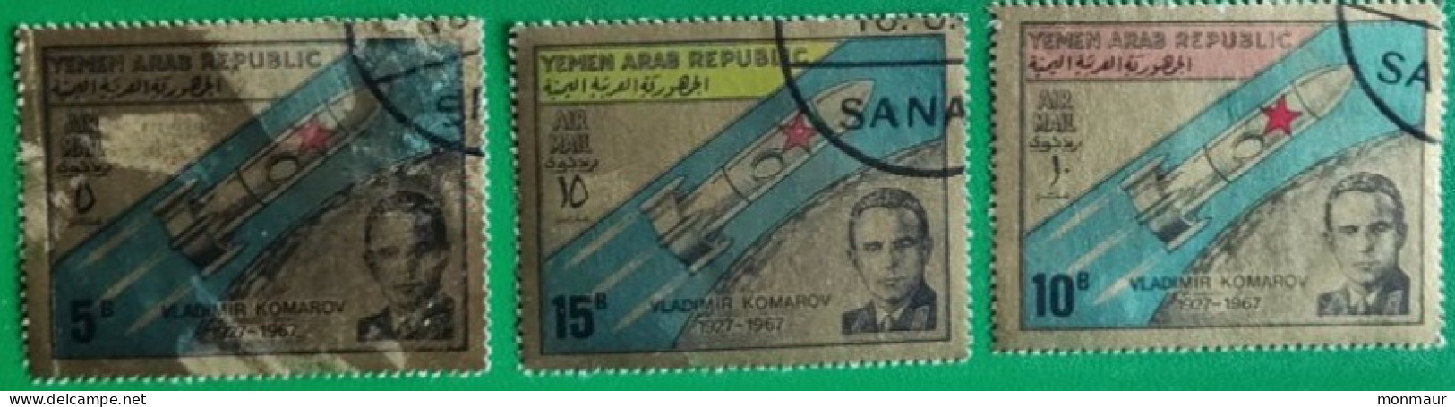 YAR YEMEN 1968 VLADIMIR KOMAROV  Air Mail - Yemen