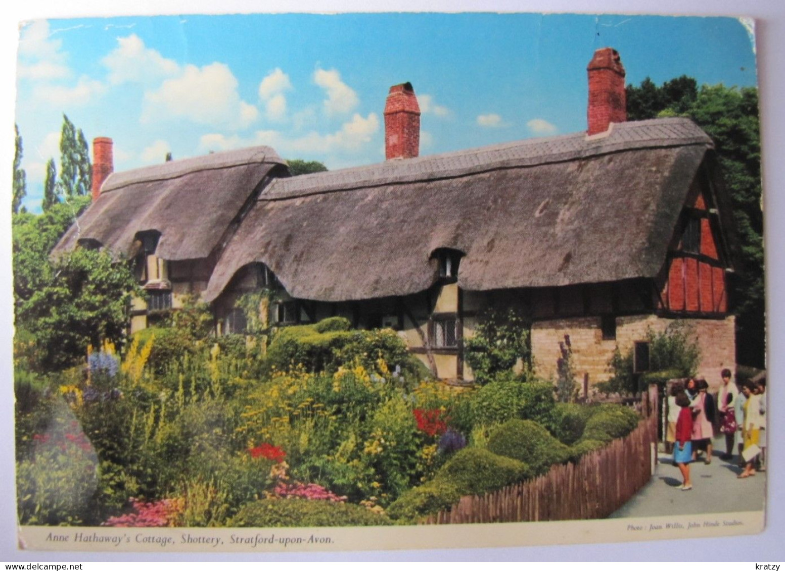 ROYAUME-UNI - ANGLETERRE - WARWICKSHIRE - SHOTTERY - Anne Hataway's Cottage - Stratford Upon Avon