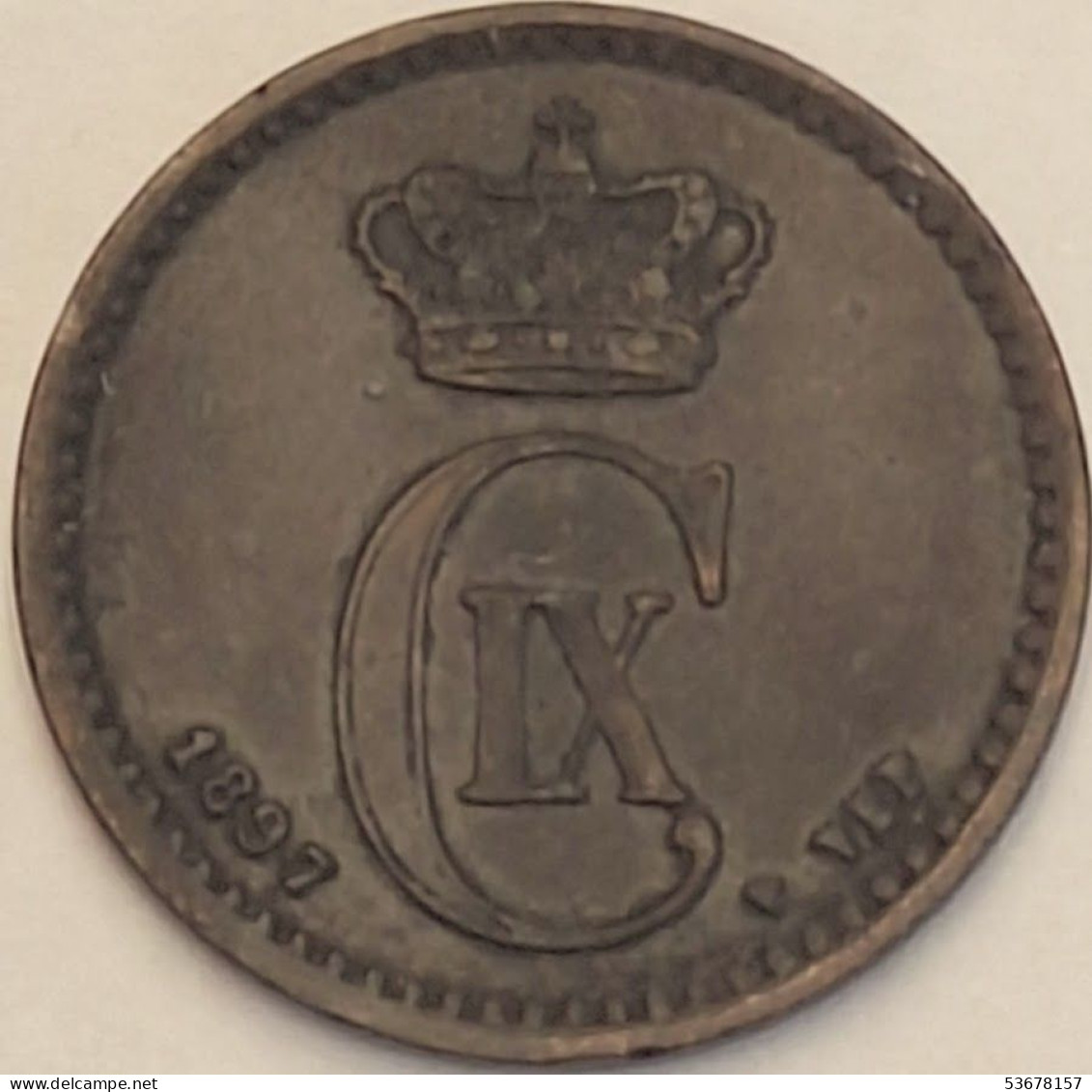 Denmark - Ore 1897, KM# 792.2 (#3713) - Danemark