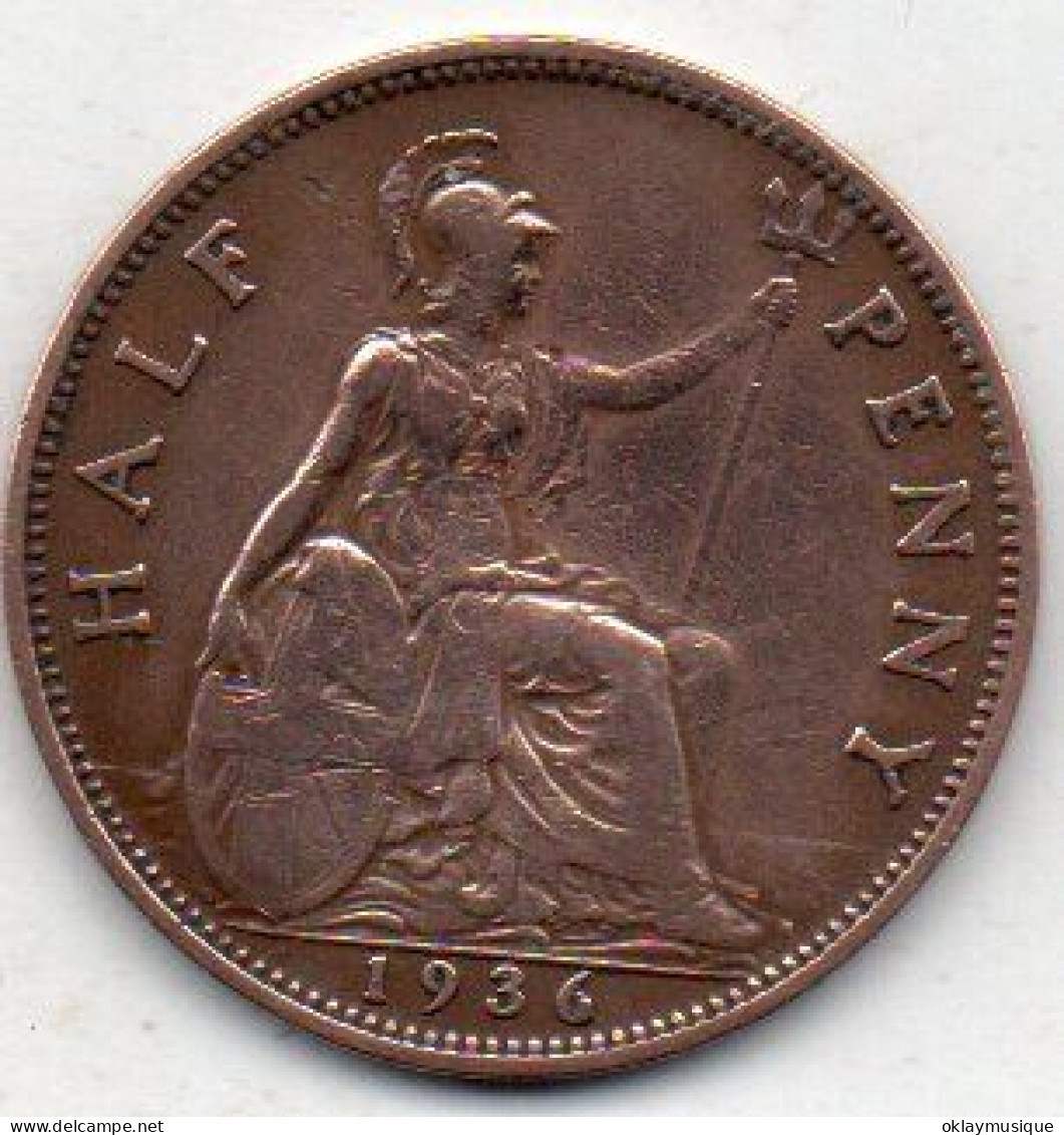 1 Demi Nex Penny 1835 - 1/2 Penny & 1/2 New Penny