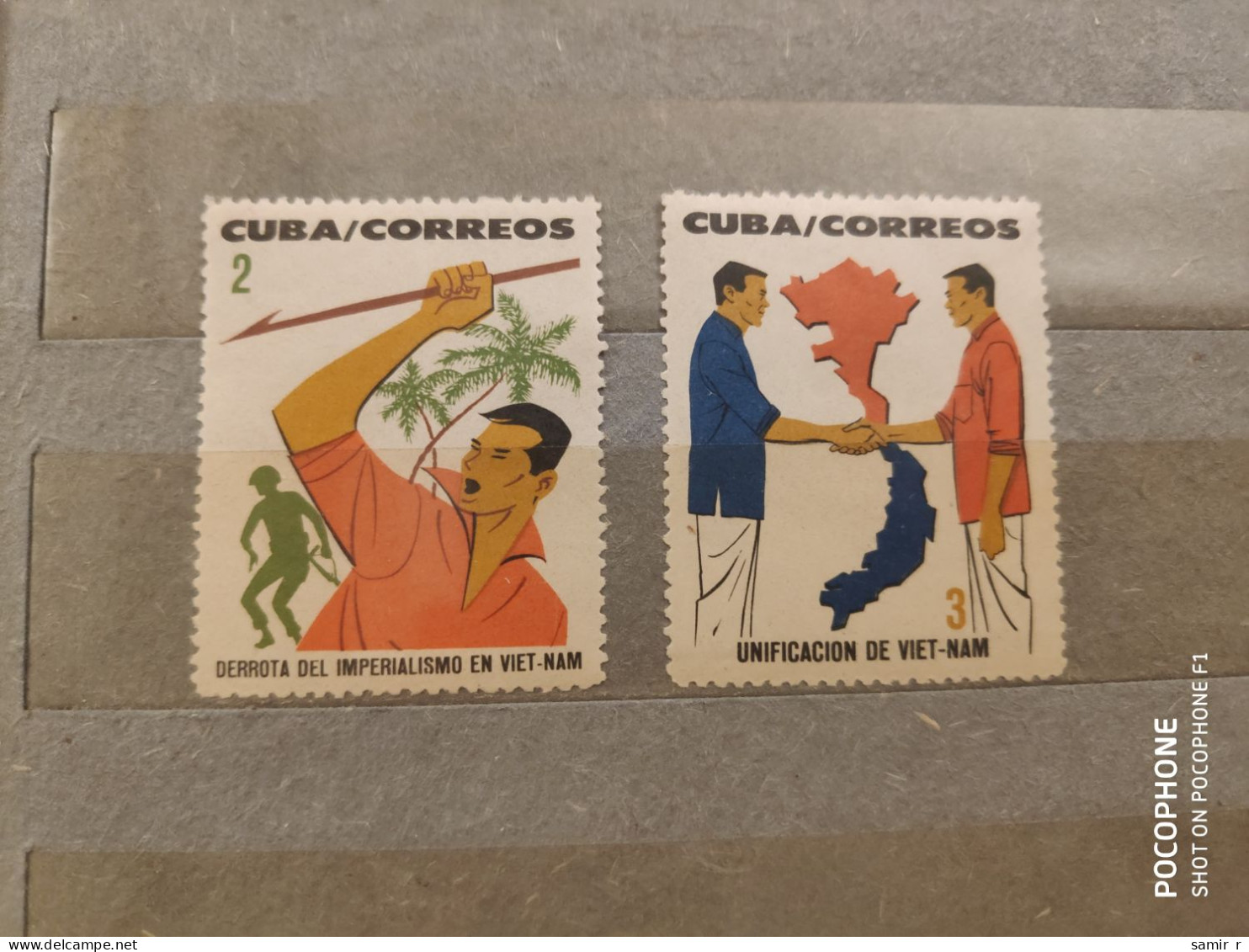 Cuba	Vietnam (F82) - Neufs