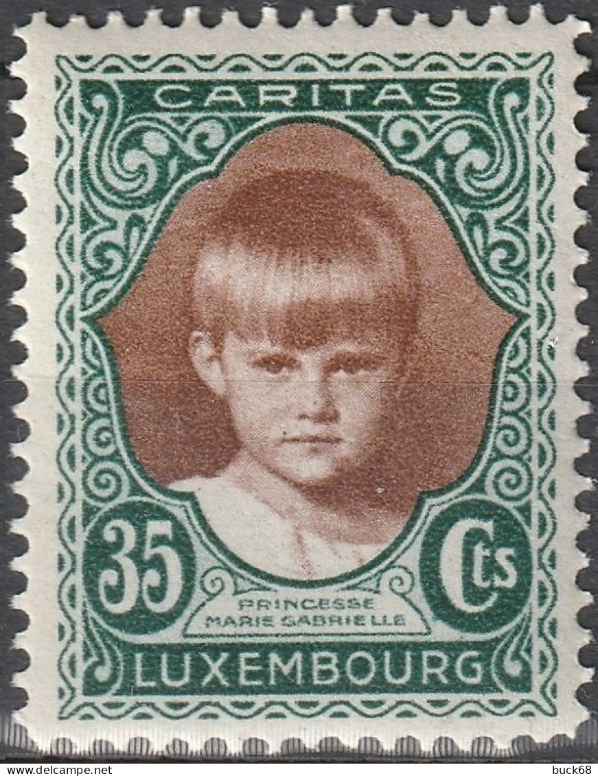 LUXEMBOURG  215 ** MNH Princesse Marie-Gabrielle (CV 4 €) 1928 - Nuovi