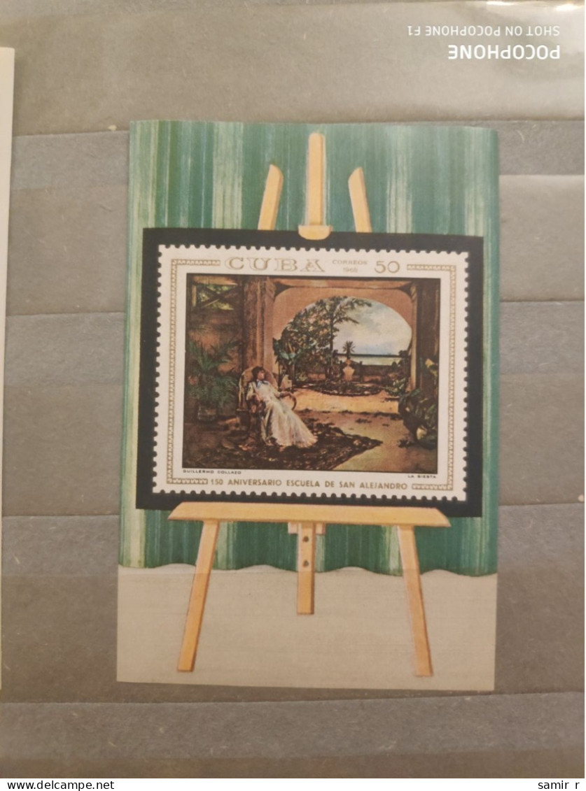 1968	Cuba	Paintings (F82) - Unused Stamps