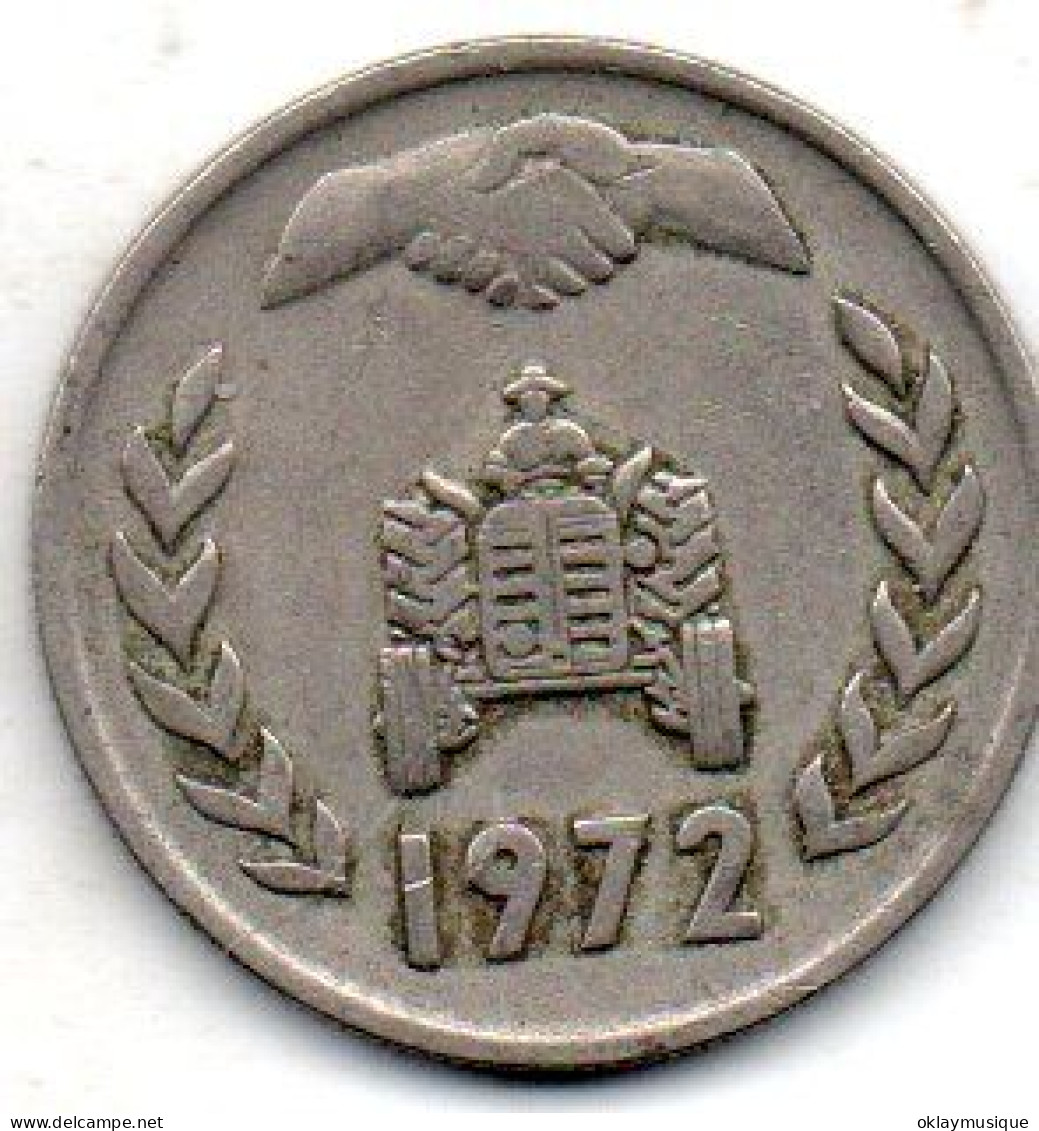 1 Dinar 1972 - Argelia