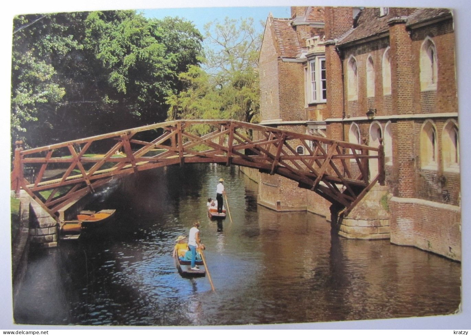 ROYAUME-UNI - ANGLETERRE - CAMBRIDGESHIRE - CAMBRIDGE - Newton's Bridge - Cambridge